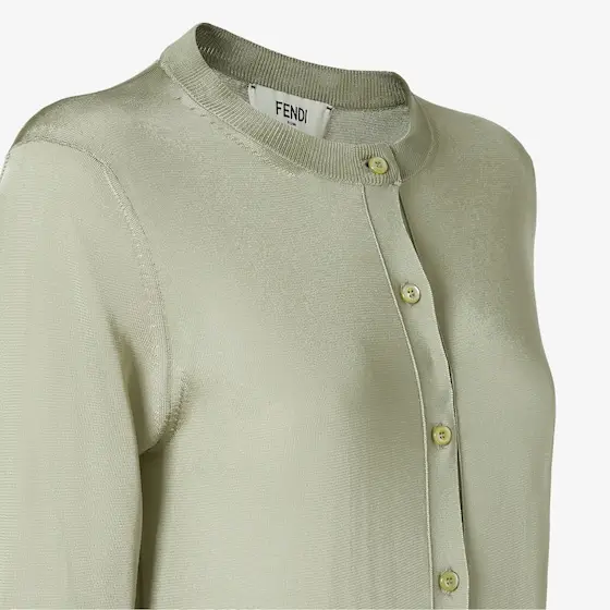 Fendi Viscose Cardigan | Thumbnail 3 Fendi Viscose Cardigan | Thumbnail 3