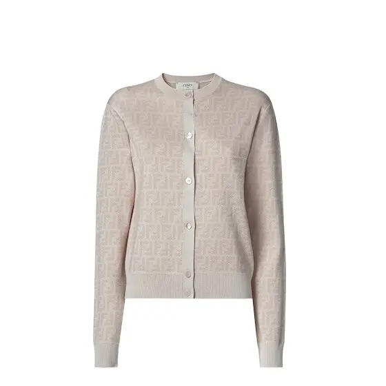 Fendi Long-sleeved crew-neck cardigan | Image 1 Fendi Long-sleeved crew-neck cardigan | Image 1