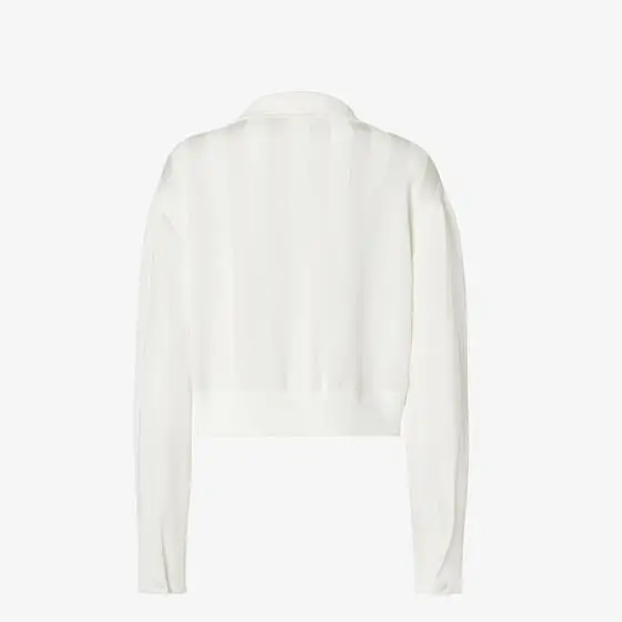 Fendi Pequin Viscose Blouson | Thumbnail 2 Fendi Pequin Viscose Blouson | Thumbnail 2