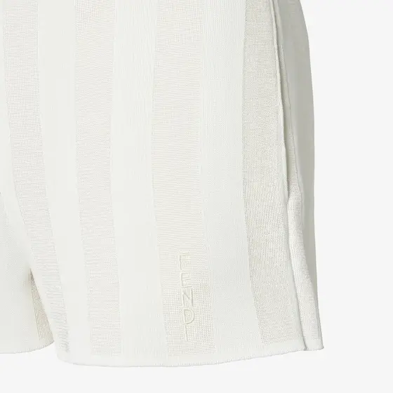 Fendi Pequin Viscose Shorts | Thumbnail 3 Fendi Pequin Viscose Shorts | Thumbnail 3