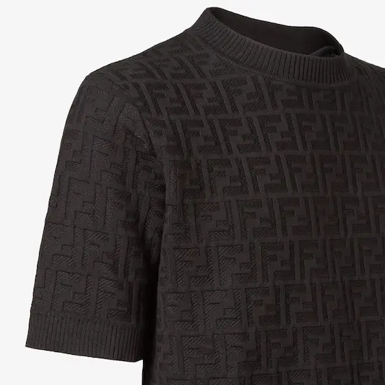 Fendi Crew-neck pullover with short sleeves | Thumbnail 3