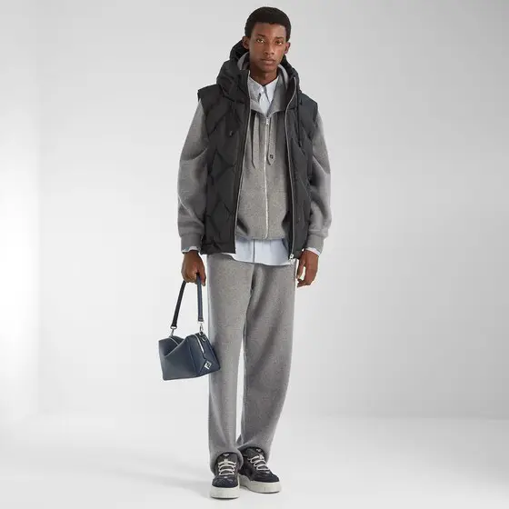 Fendi Trousers with elasticated waist and side pockets | Thumbnail 4 Fendi Trousers with elasticated waist and side pockets | Thumbnail 4
