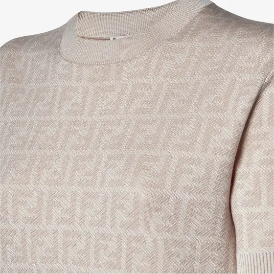 Fendi FF Wool and Silk Sweater | Thumbnail 3 Fendi FF Wool and Silk Sweater | Thumbnail 3