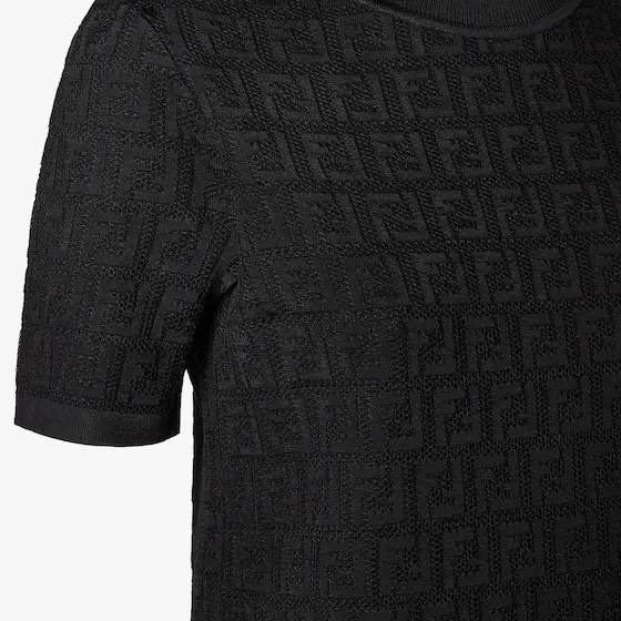 Fendi FF Cotton and Viscose Sweater | Thumbnail 3 Fendi FF Cotton and Viscose Sweater | Thumbnail 3