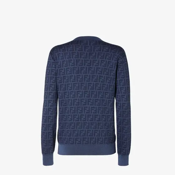 Fendi Wool and Silk FF Sweater | Thumbnail 2 Fendi Wool and Silk FF Sweater | Thumbnail 2