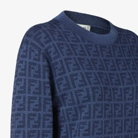 Fendi Wool and Silk FF Sweater | Thumbnail 3 Fendi Wool and Silk FF Sweater | Thumbnail 3