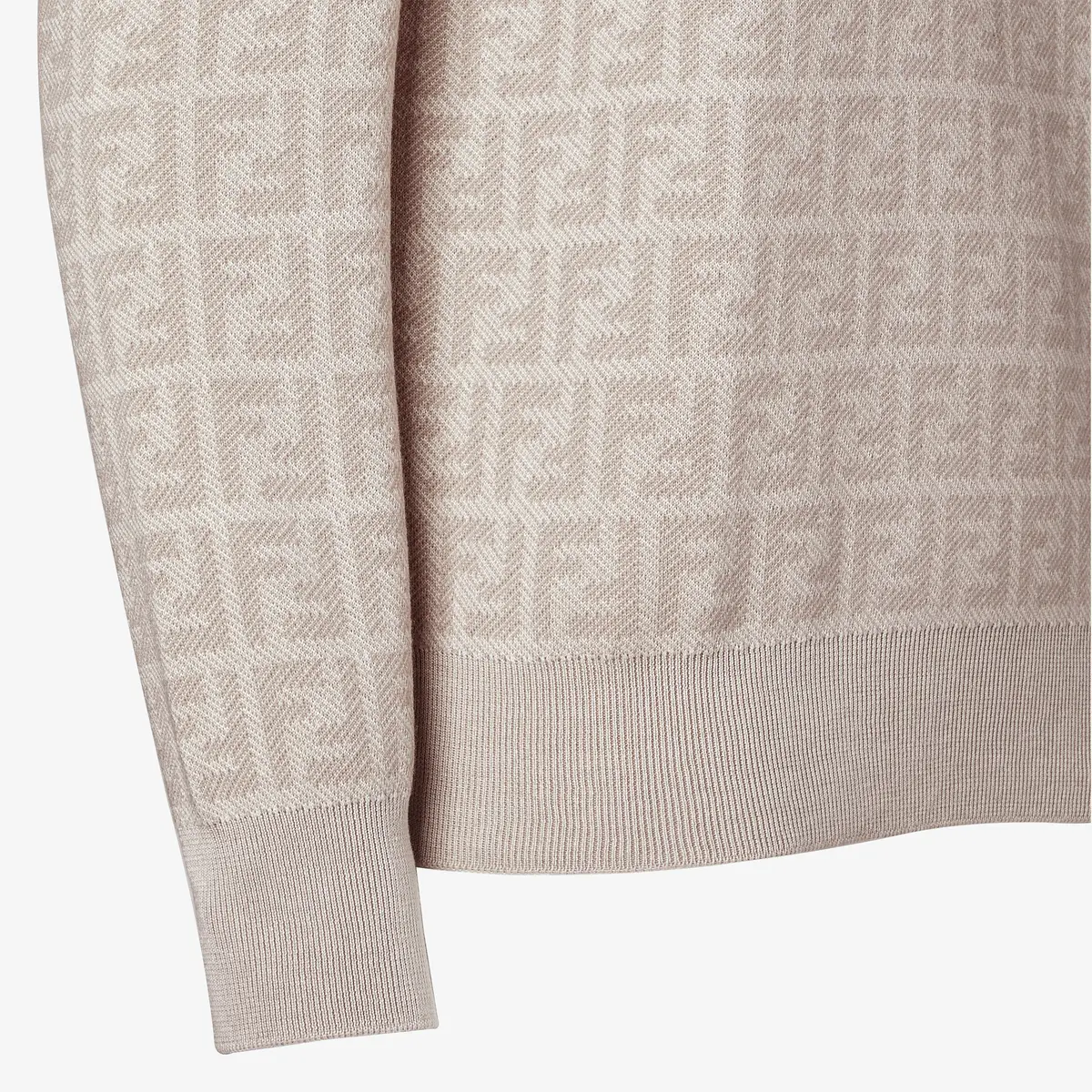 Fendi FF Wool and Silk Sweater | Thumbnail 3