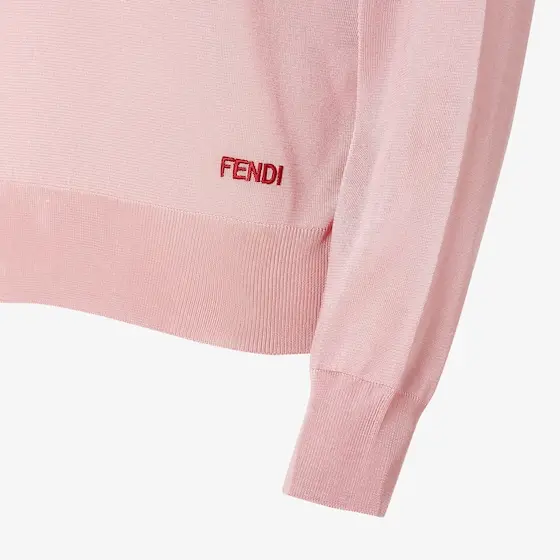 Fendi Shiny Viscose Sweater | Thumbnail 3
