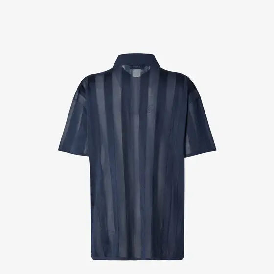 Fendi Pequin Silk Polo Shirt | Thumbnail 2 Fendi Pequin Silk Polo Shirt | Thumbnail 2