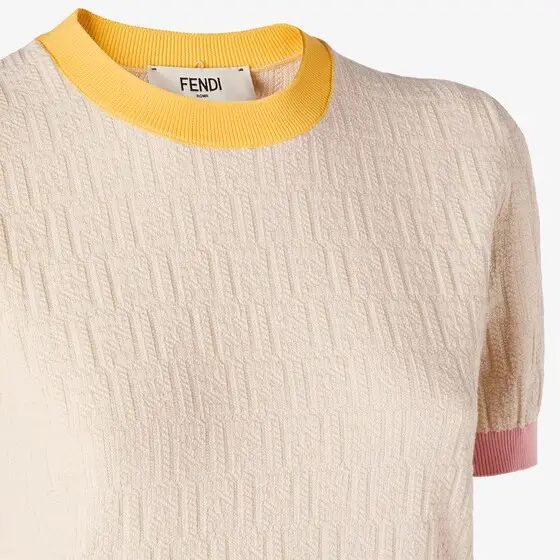 Fendi Cotton and Silk Sweater | Thumbnail 3 Fendi Cotton and Silk Sweater | Thumbnail 3