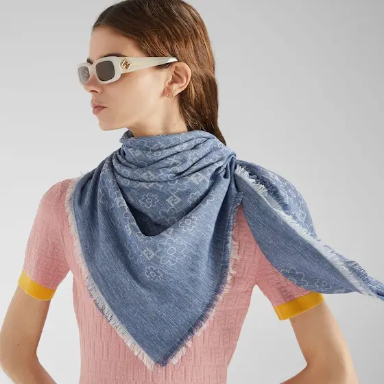 Fendi Cotton and Silk Sweater | Thumbnail 4 Fendi Cotton and Silk Sweater | Thumbnail 4