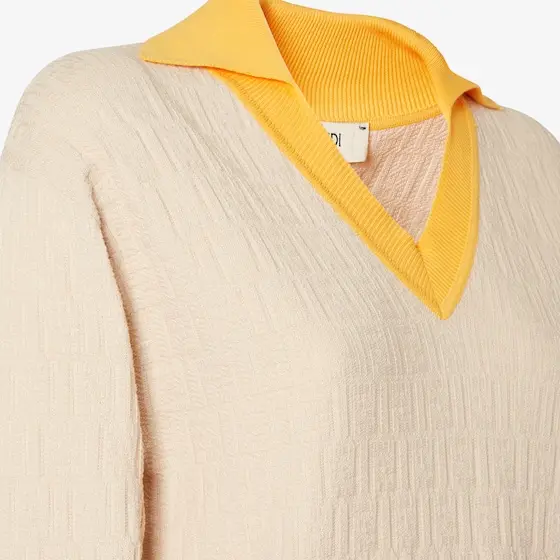Fendi Cotton and Silk Sweater | Thumbnail 3 Fendi Cotton and Silk Sweater | Thumbnail 3