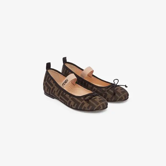 Fendi Junior Ballet Flats | Thumbnail 2