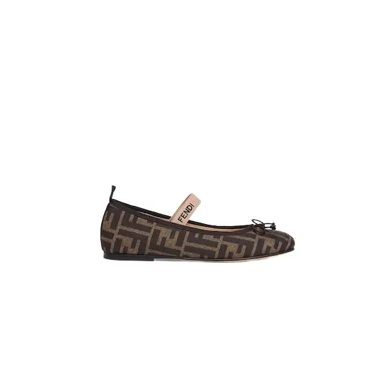 Fendi Junior Ballet Flats | Image 1 Fendi Junior Ballet Flats | Image 1