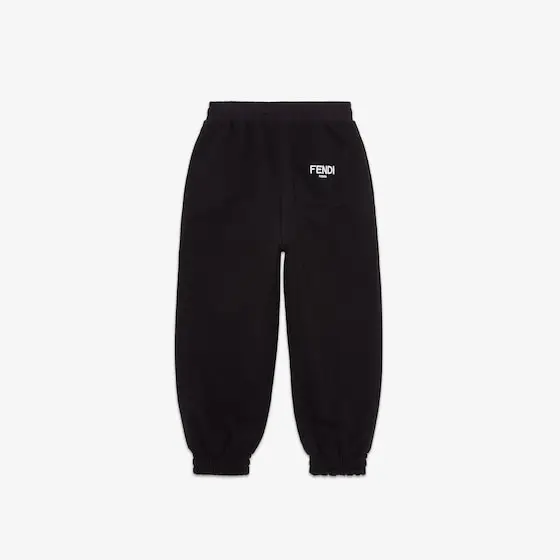 Fendi Reversible junior jogging trousers with drawstring at | Thumbnail 2 Fendi Reversible junior jogging trousers with drawstring at | Thumbnail 2