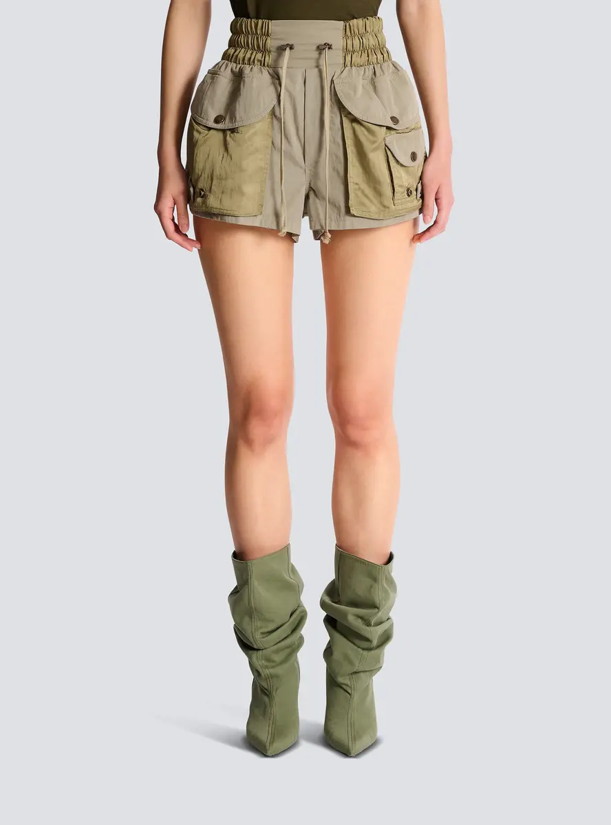 Balmain Cotton twill Utility shorts | Thumbnail 5 Balmain Cotton twill Utility shorts | Thumbnail 5