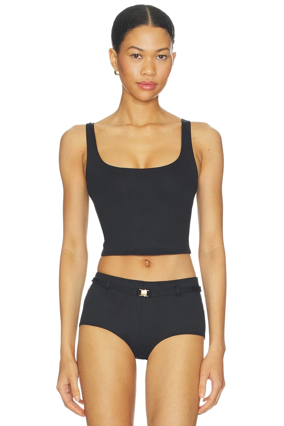 Skims Iconic Swim Tank Bikini Top