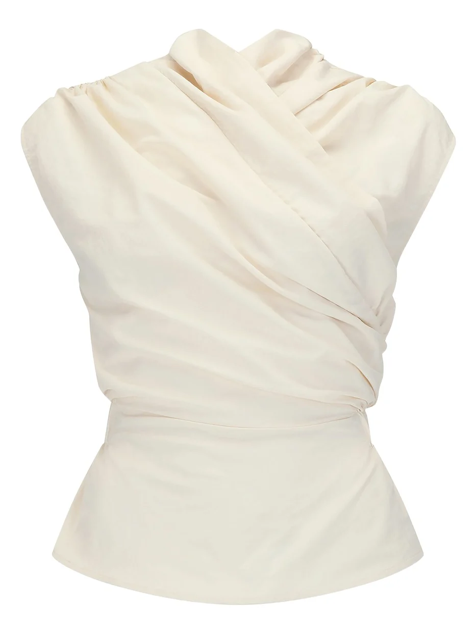 Harris Tapper Exclusive Chaimberlain Wrap Top