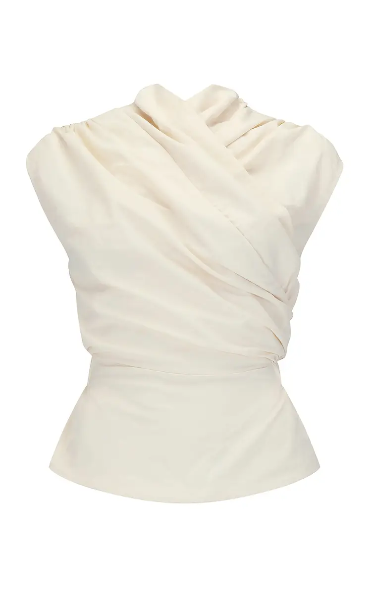 Harris Tapper Exclusive Chaimberlain Wrap Top | Image 1 Harris Tapper Exclusive Chaimberlain Wrap Top | Image 1