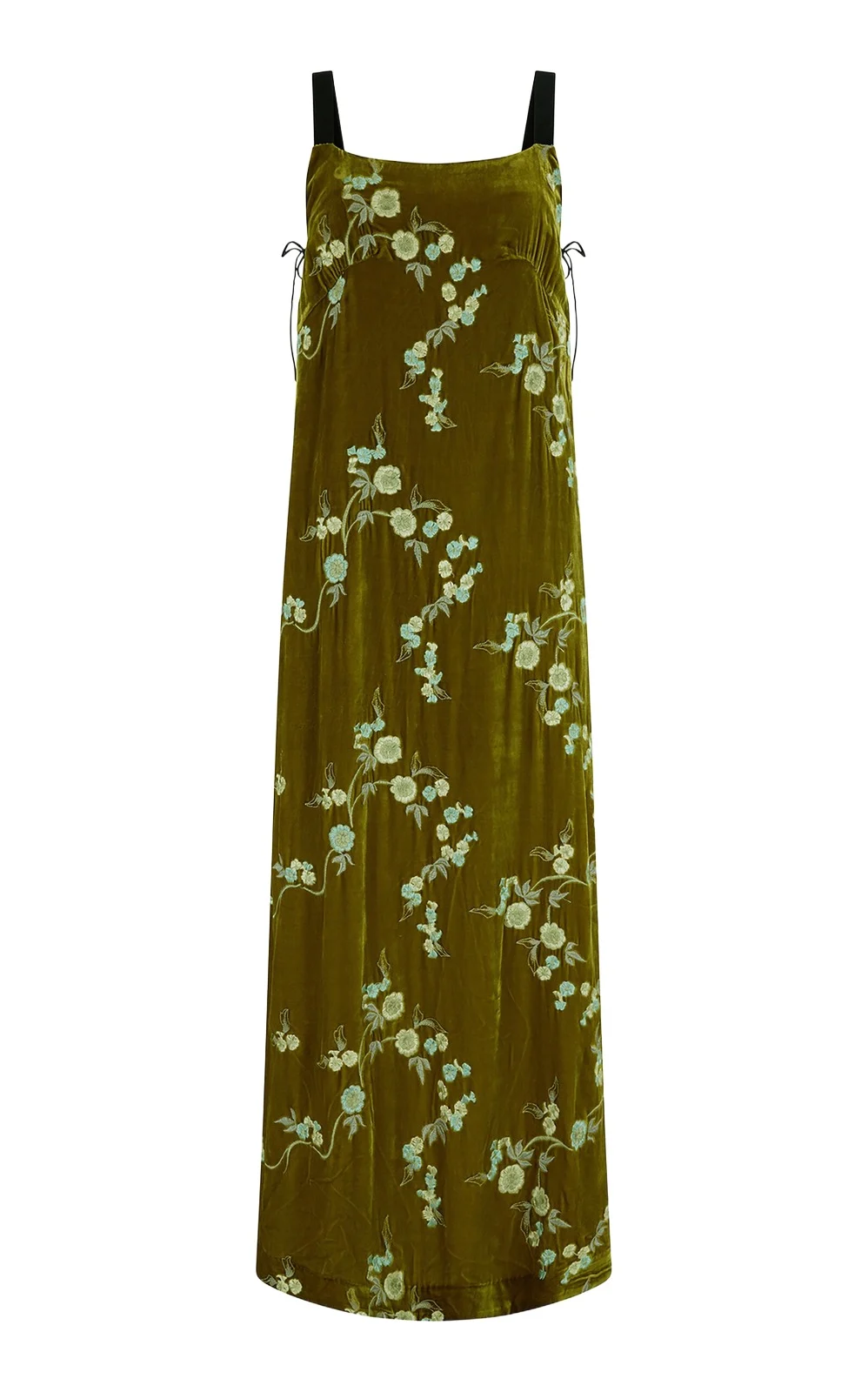 Harris Tapper Exclusive Pairo Embroidered Velvet Maxi Dress