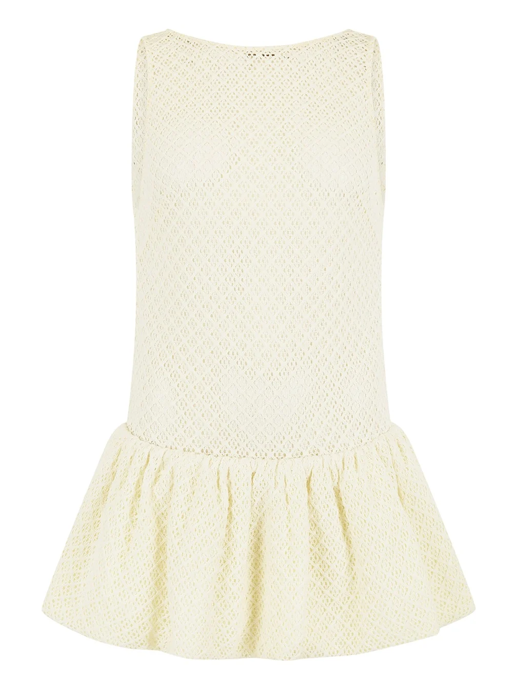 Harris Tapper Exclusive Sirius Lace Peplum Top