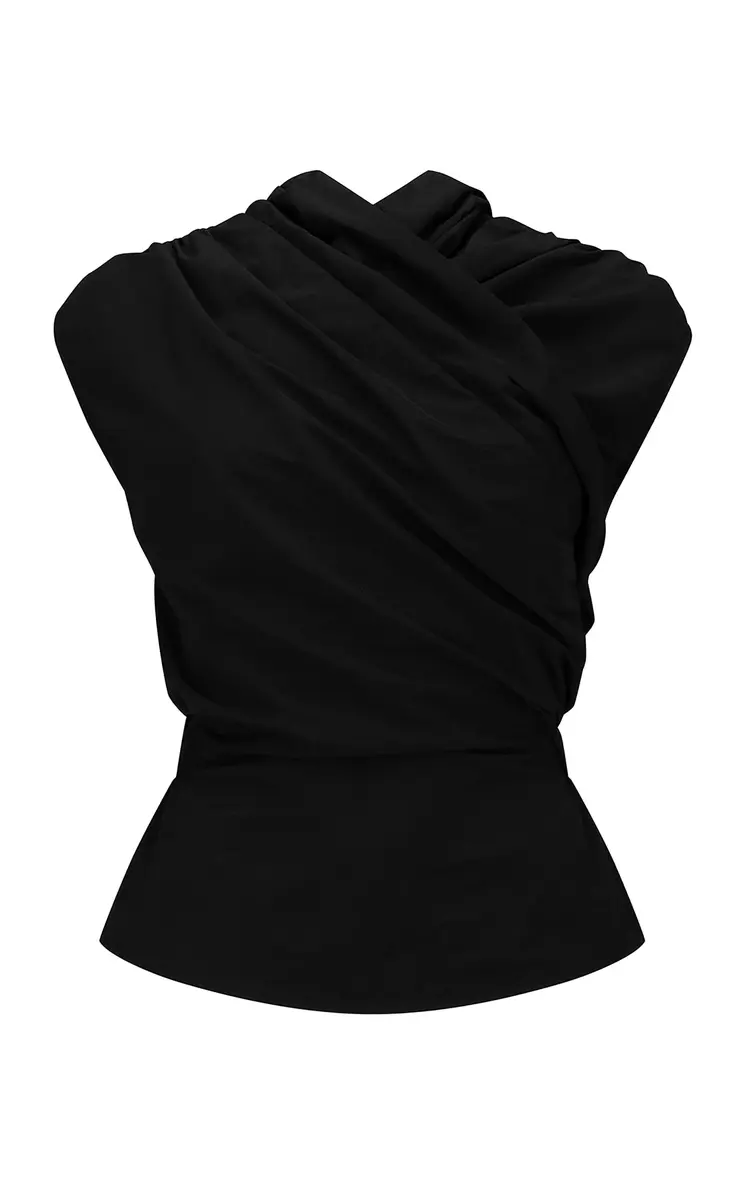 Harris Tapper Exclusive Chaimberlain Wrap Top | Image 1 Harris Tapper Exclusive Chaimberlain Wrap Top | Image 1