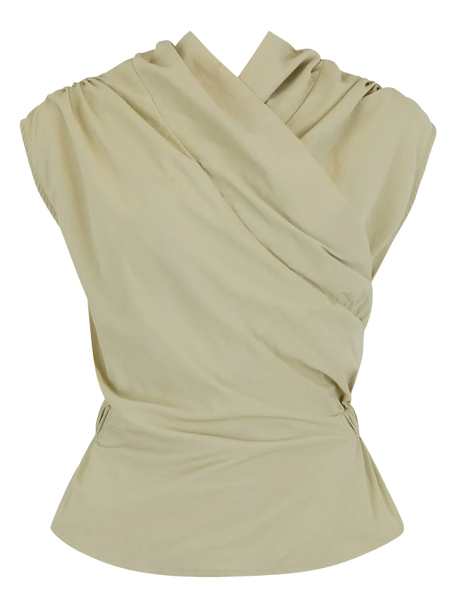Harris Tapper Exclusive Chaimberlain Wrap Top
