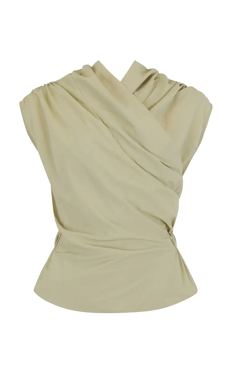 Harris Tapper Exclusive Chaimberlain Wrap Top | Image 1 Harris Tapper Exclusive Chaimberlain Wrap Top | Image 1