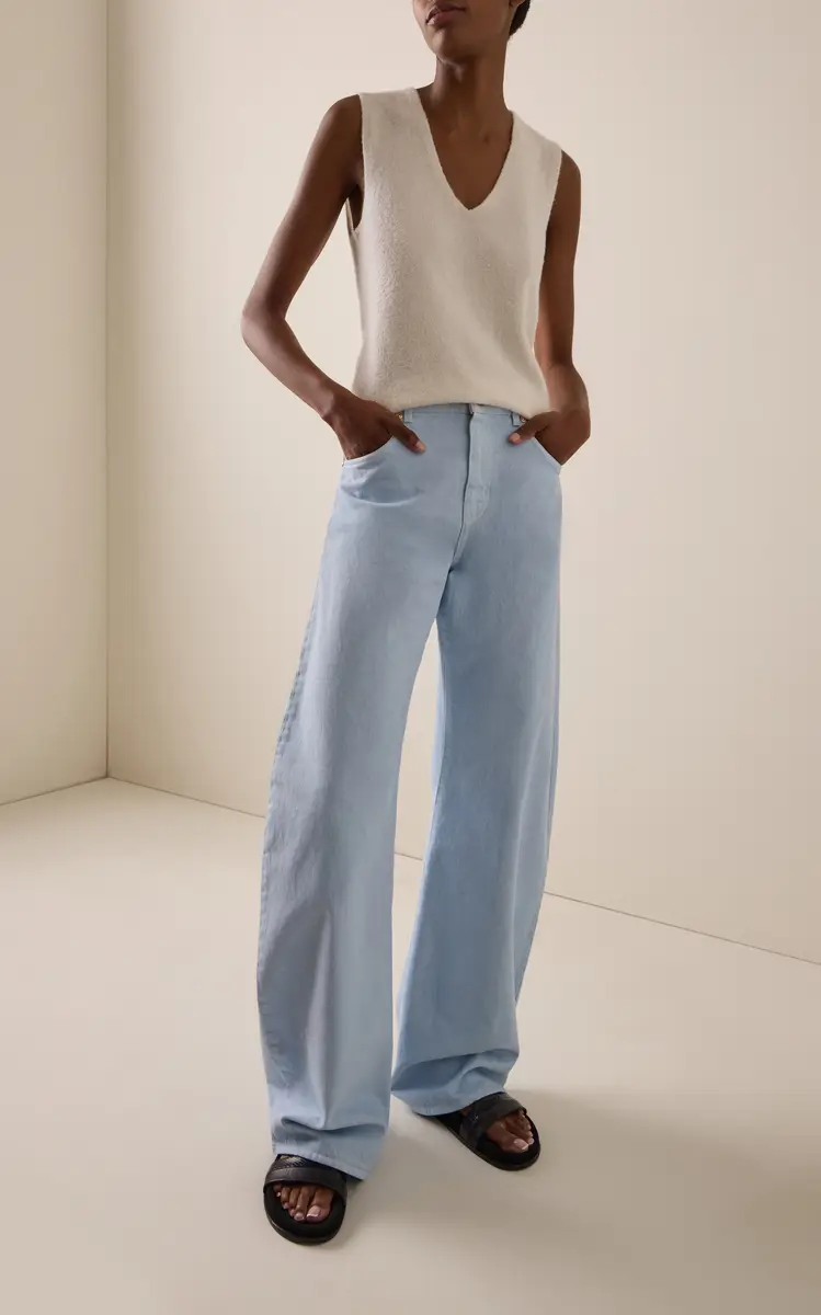 Gabriela Hearst Amoret Barrel-Leg Jeans | Thumbnail 2 Gabriela Hearst Amoret Barrel-Leg Jeans | Thumbnail 2