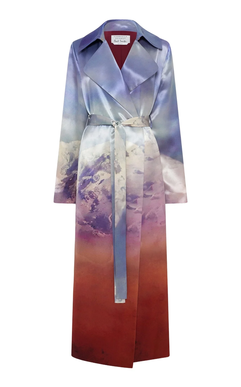 Gabriela Hearst x Paul Smith Lyra Printed Silk Trench Coat
