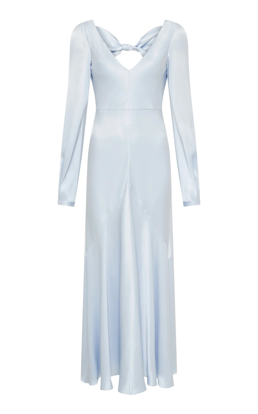 Peyton Ruffled Silk-Satin Midi Dress Peyton Ruffled Silk-Satin Midi Dress
