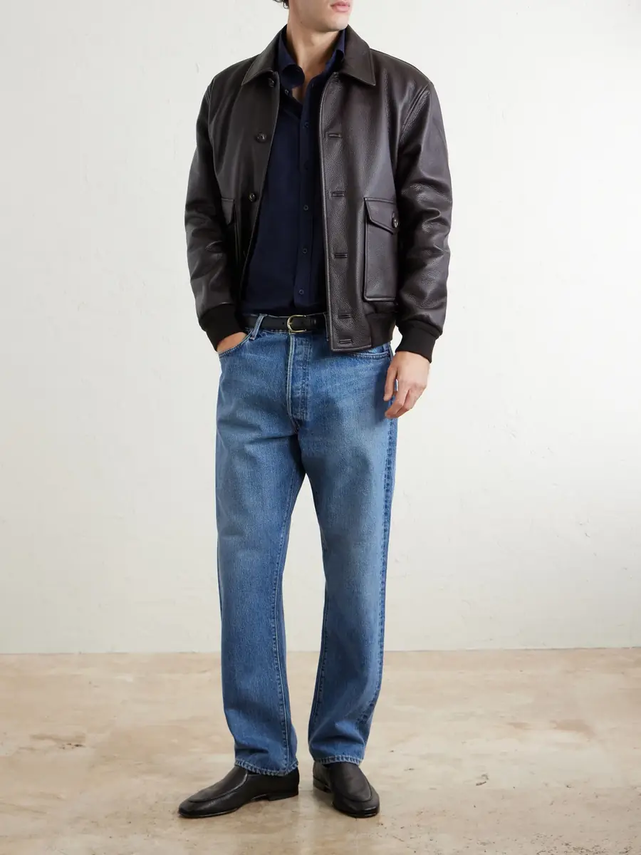 Canali Herringbone Cotton and Lyocell-Blend Shirt - Men | Thumbnail 2