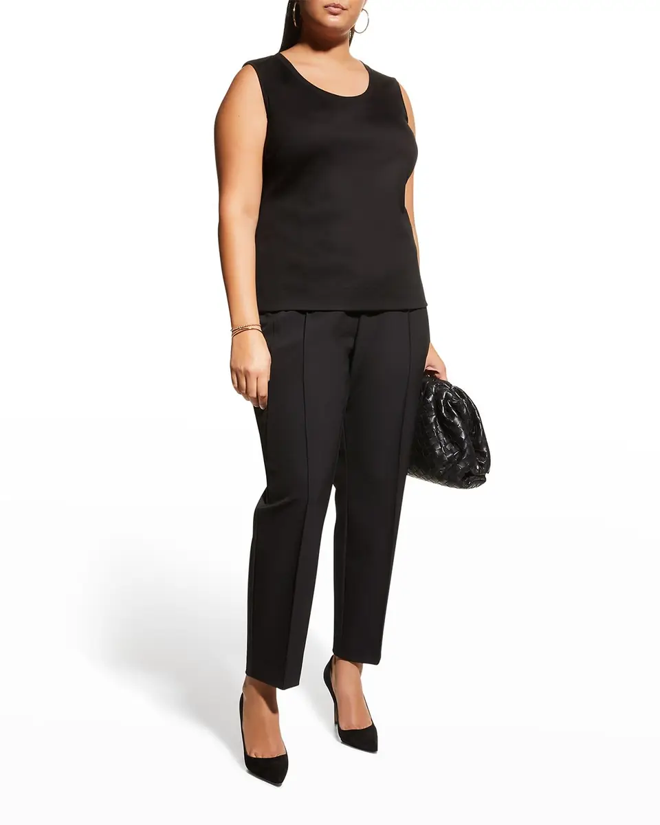 Lafayette 148 New York Plus Size Gramercy Acclaimed-Stretch Pants | Thumbnail 2