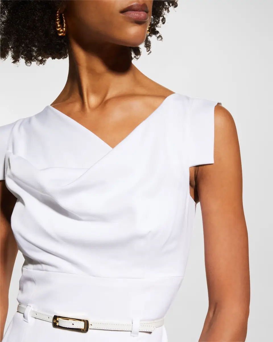 BLACK HALO Jackie O Sleeveless Sheath Dress | Thumbnail 4