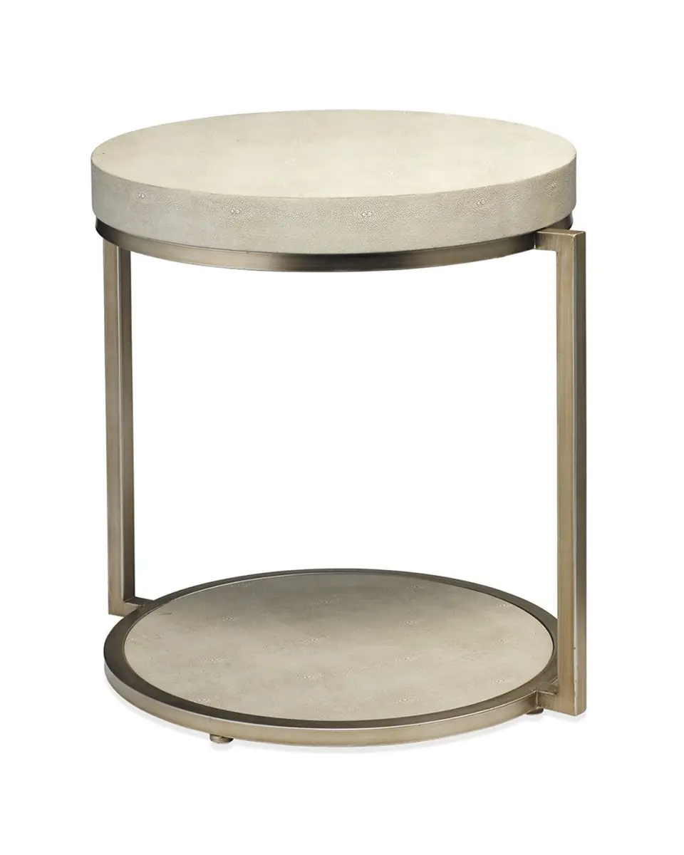 Jamie Young Chester Faux Shagreen Side Table | Thumbnail 2