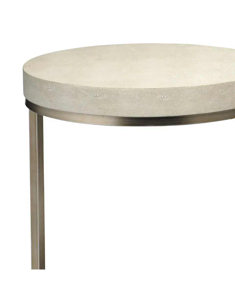 Jamie Young Chester Faux Shagreen Side Table | Thumbnail 3