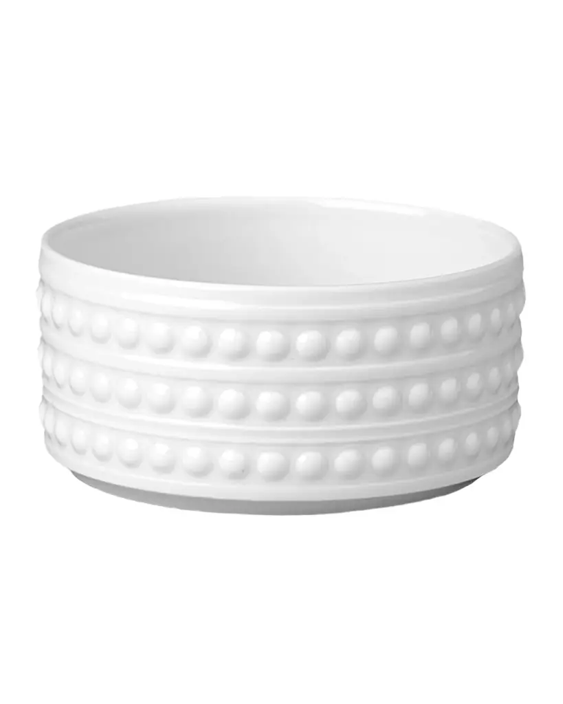 L'Objet Perlee Small Deep Bowl