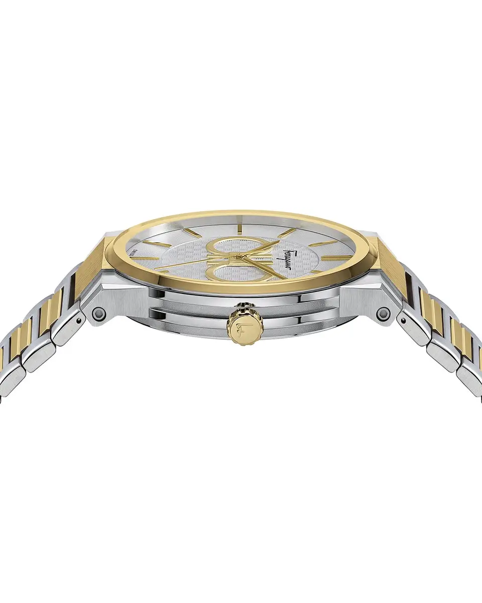 Ferragamo Men's 41mm Two-Tone Bracelet Watch | Thumbnail 2