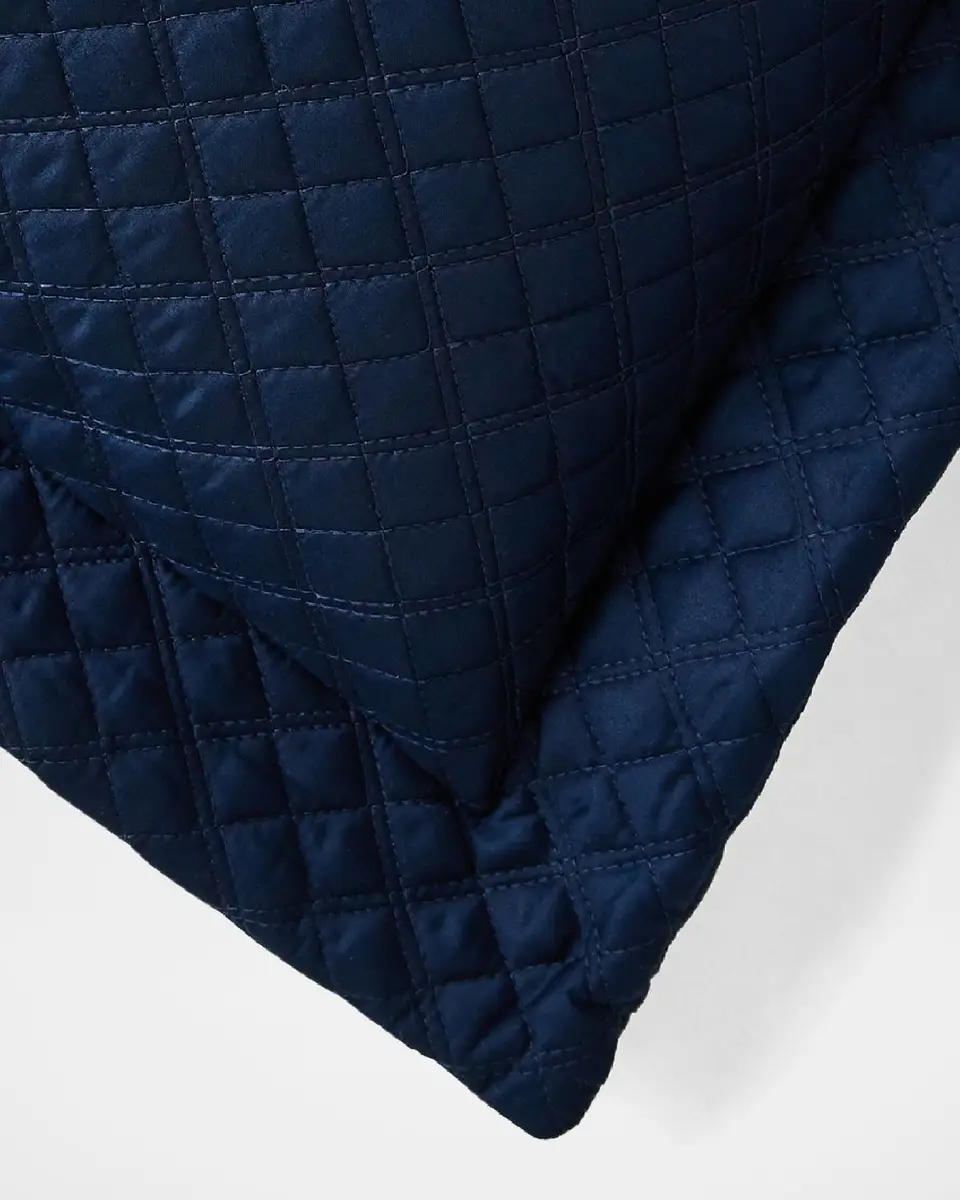 Ralph Lauren Home Quilted Sateen Argyle European Sham | Thumbnail 2