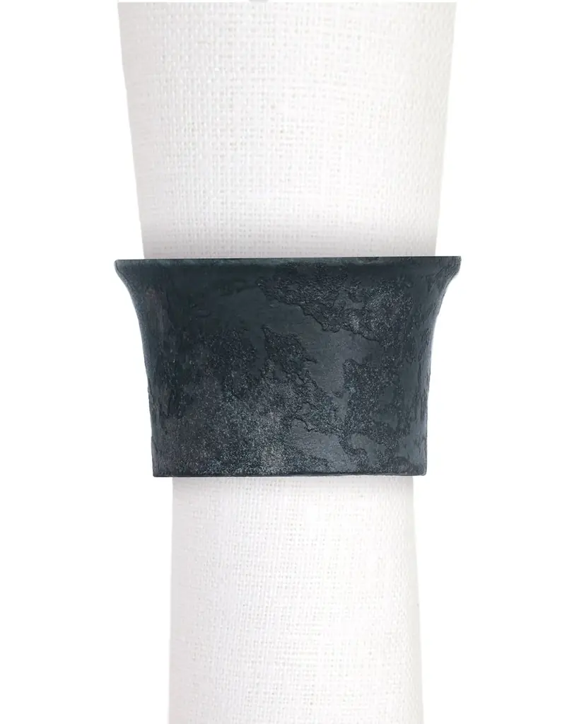 L'Objet Terra Flare Napkin Rings, Set Of 4