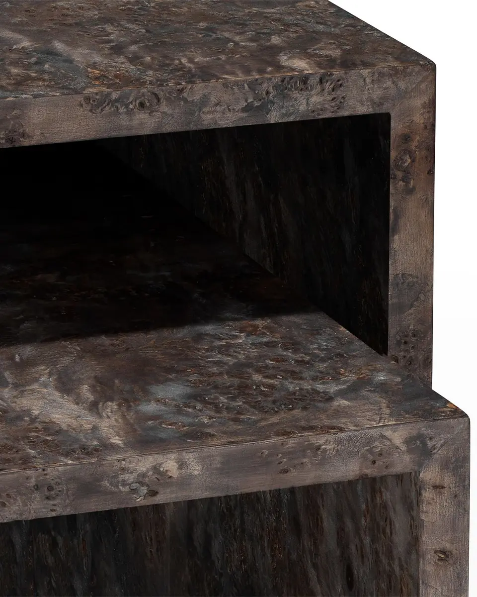 Jamie Young Bedford Burlwood Nesting Tables | Thumbnail 3
