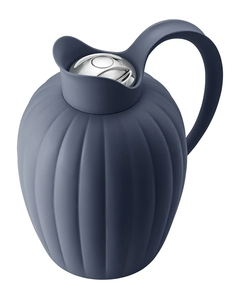 Georg Jensen Bernadotte Dusk Blue Thermo Jug, 1 Liter | Thumbnail 2