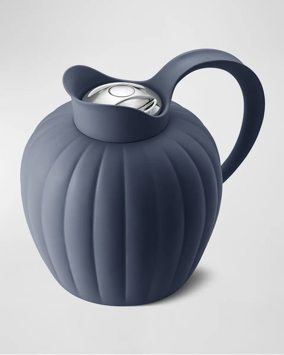 Georg Jensen Bernadotte Dusk Blue Thermo Jug, 1 Liter | Thumbnail 4