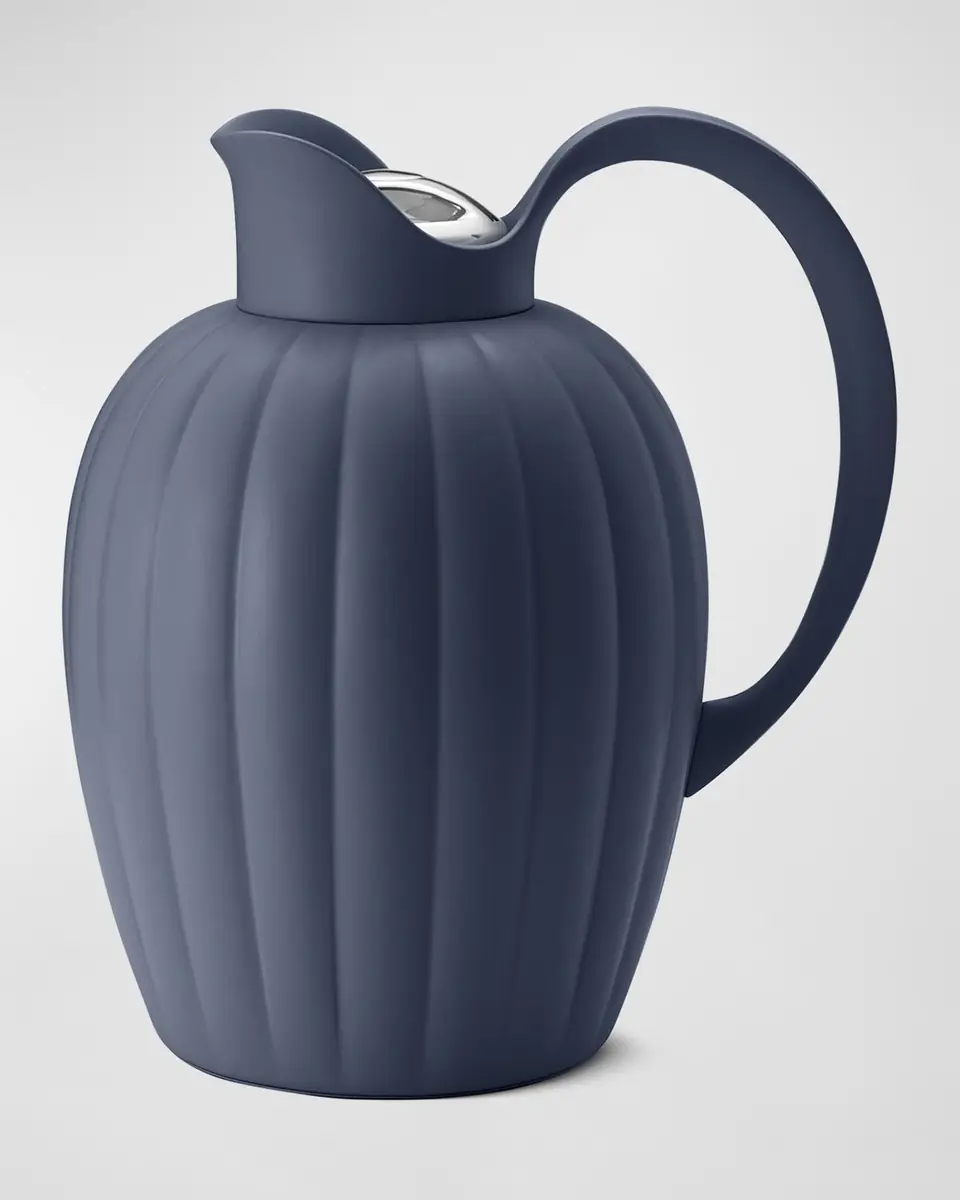 Georg Jensen Bernadotte Dusk Blue Thermo Jug, 1 Liter | Thumbnail 5