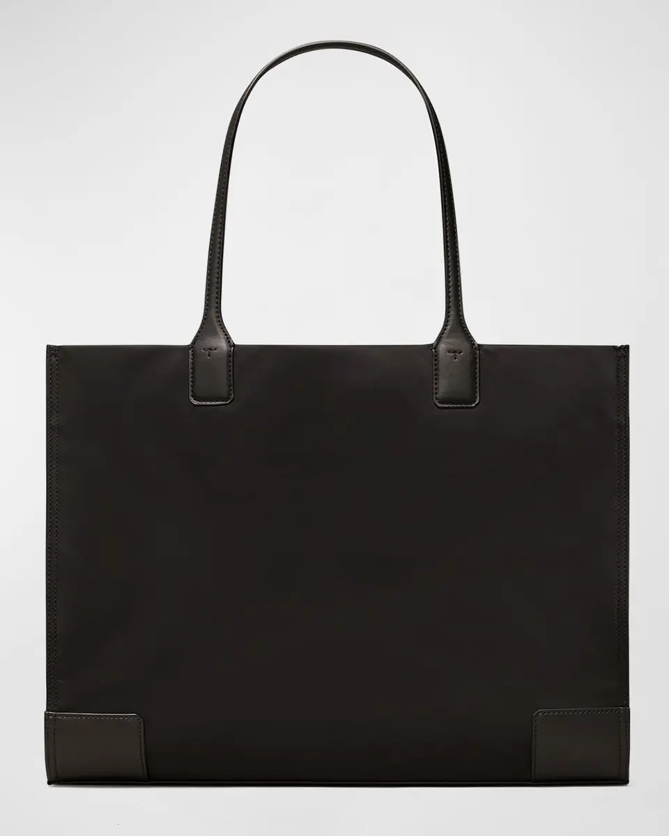 Tory Burch Ella Logo Recycled Nylon Tote Bag | Thumbnail 2 Tory Burch Ella Logo Recycled Nylon Tote Bag | Thumbnail 2