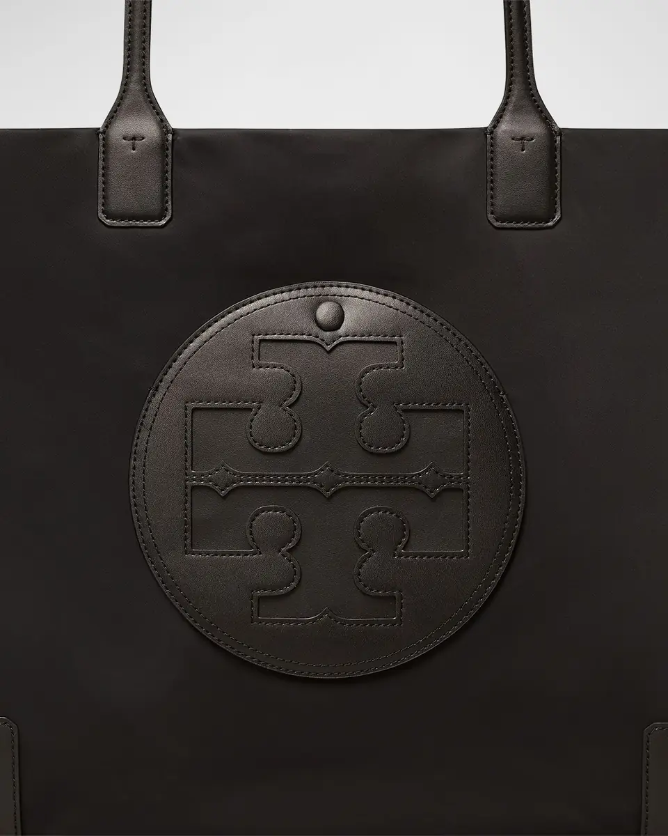 Tory Burch Ella Logo Recycled Nylon Tote Bag | Thumbnail 3 Tory Burch Ella Logo Recycled Nylon Tote Bag | Thumbnail 3