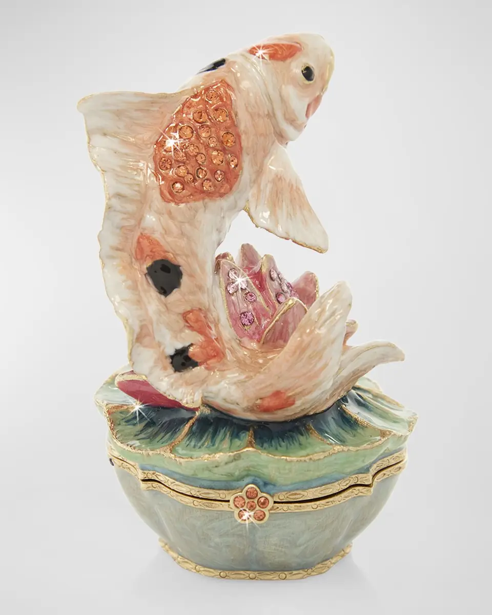 Jay Strongwater Mini Koi Box | Thumbnail 2 Jay Strongwater Mini Koi Box | Thumbnail 2