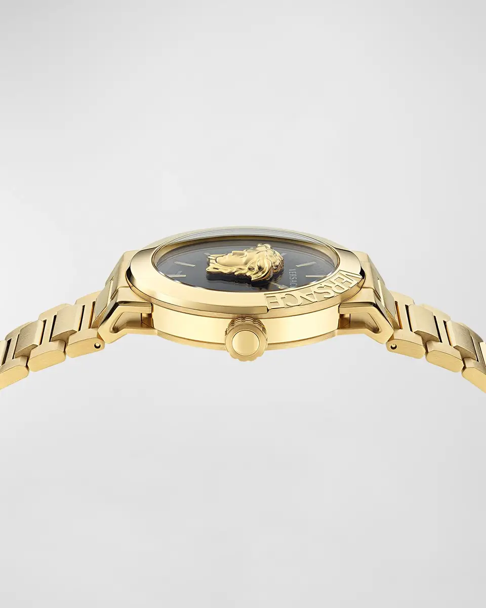 Versace Medusa Infinite IP Yellow Gold Bracelet Watch, 47mm | Thumbnail 2 Versace Medusa Infinite IP Yellow Gold Bracelet Watch, 47mm | Thumbnail 2