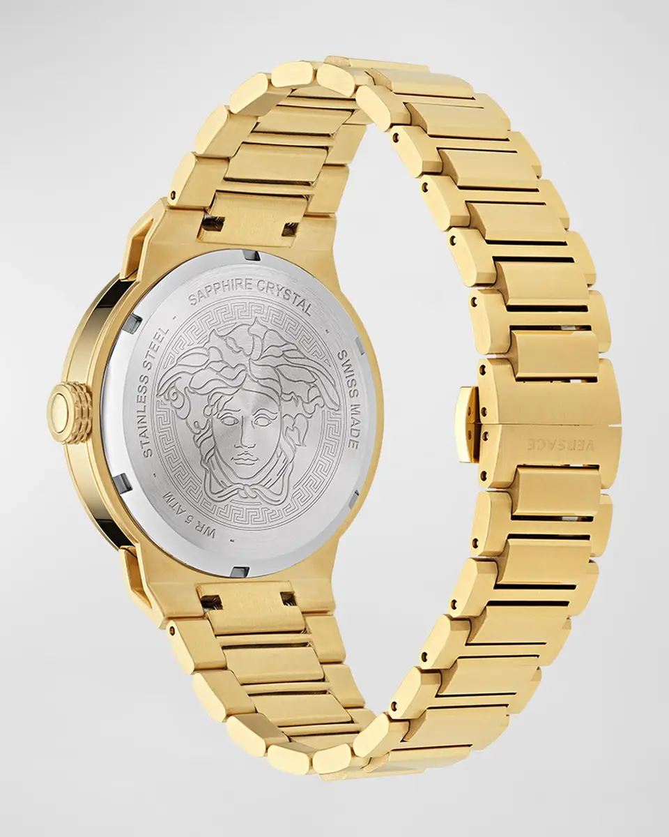 Versace Medusa Infinite IP Yellow Gold Bracelet Watch, 47mm | Thumbnail 3 Versace Medusa Infinite IP Yellow Gold Bracelet Watch, 47mm | Thumbnail 3