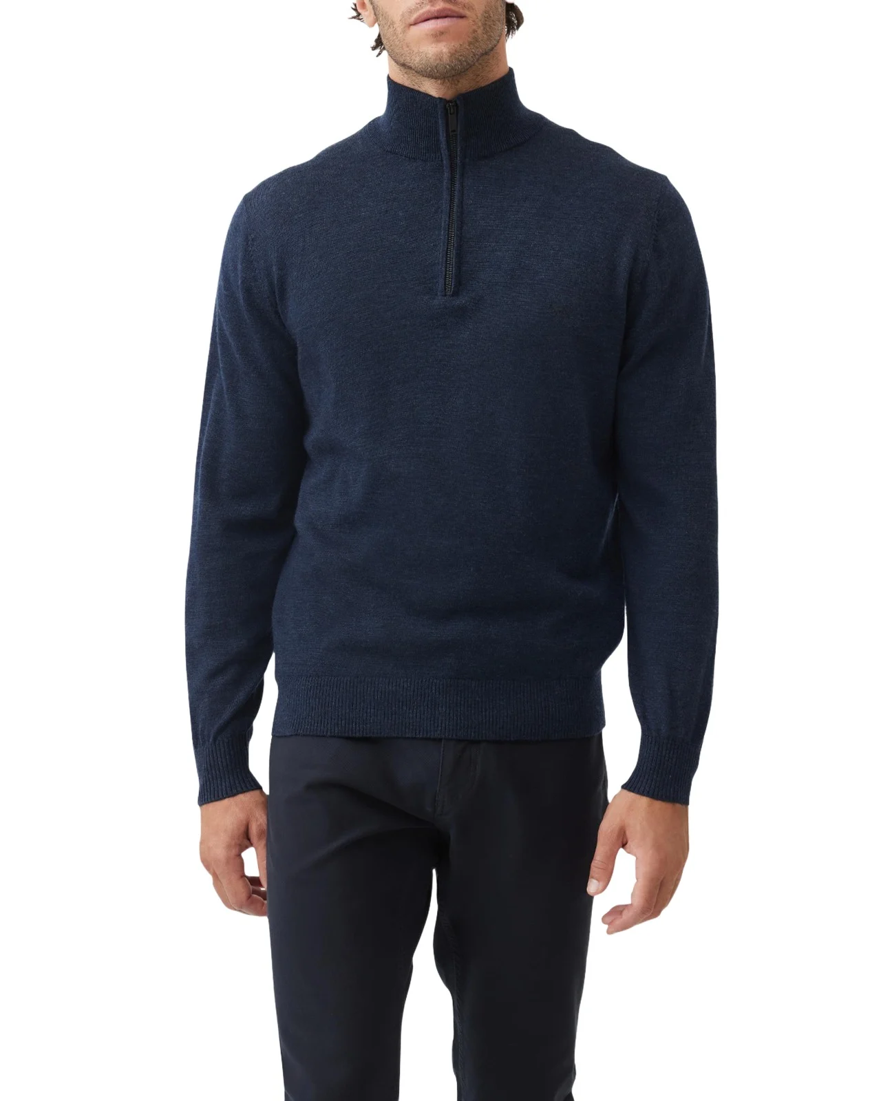 Men's Calderwell Wool Quarter-Zip Sweater Men's Calderwell Wool Quarter-Zip Sweater